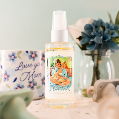 Mommy - Shave Oil Serum - Sugared Oats, Snuggly Cashmere, Caramelized Honey