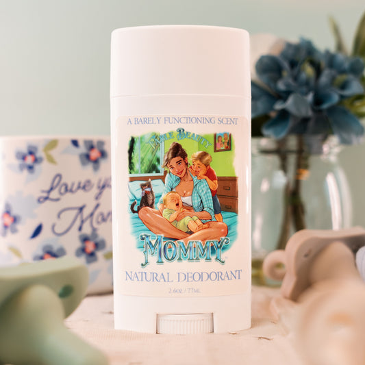 Mommy - Natural Deodorant - Sugared Oats, Snuggly Cashmere, Caramelized Honey