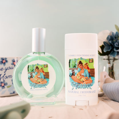 Mommy - Fragrance & Function Duo - Sugared Oats, Snuggly Cashmere, Caramelized Honey