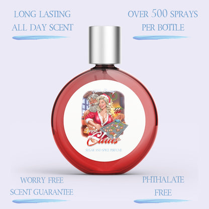 Mrs Claus - Perfume - Vanilla Sugar, Citrus Mist, Peppermint Bark