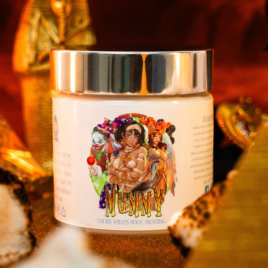 The Mummy - Body Frosting - Rich Sandalwood, Marshmallow Crème, Dark Amber