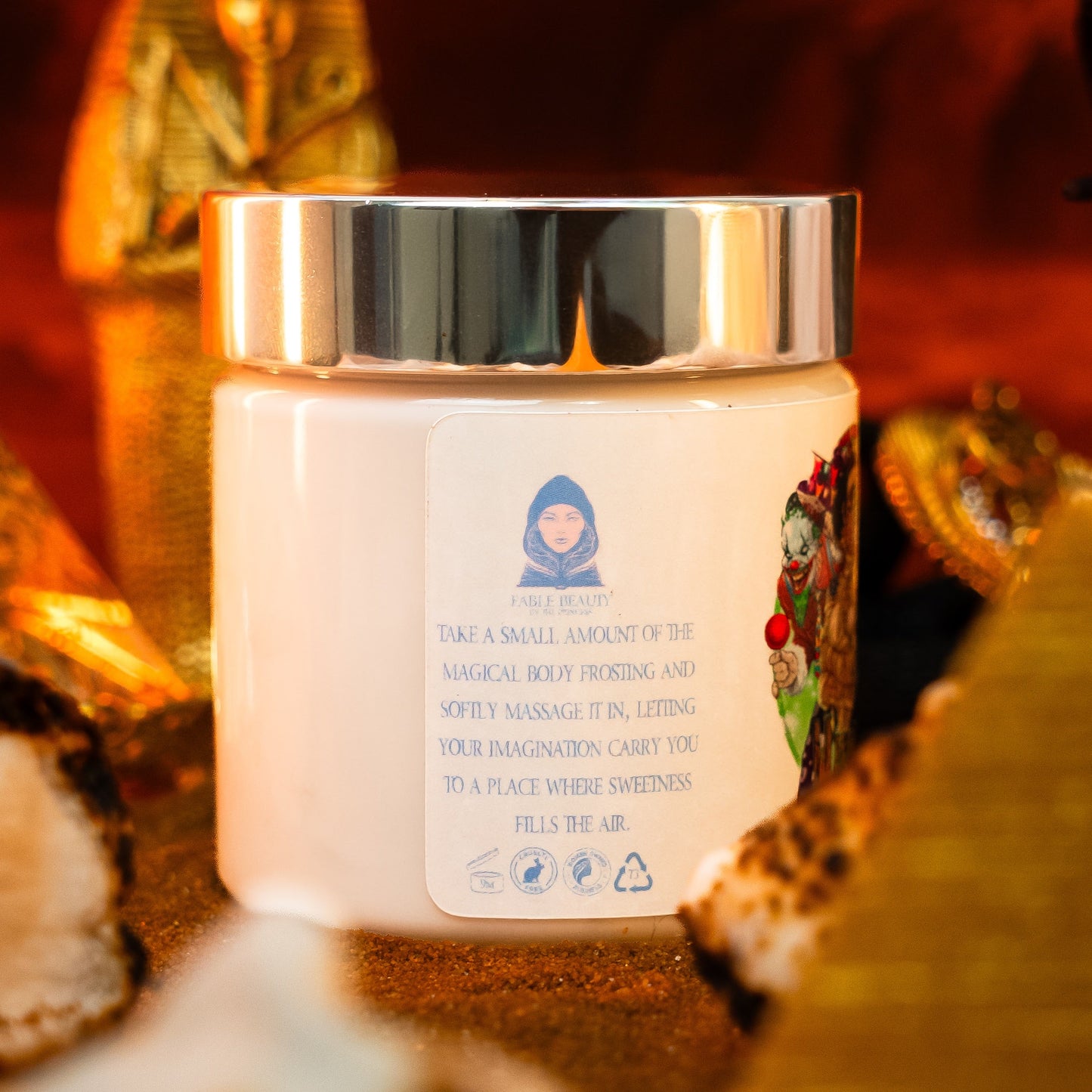 The Mummy - Body Frosting - Rich Sandalwood, Marshmallow Crème, Dark Amber
