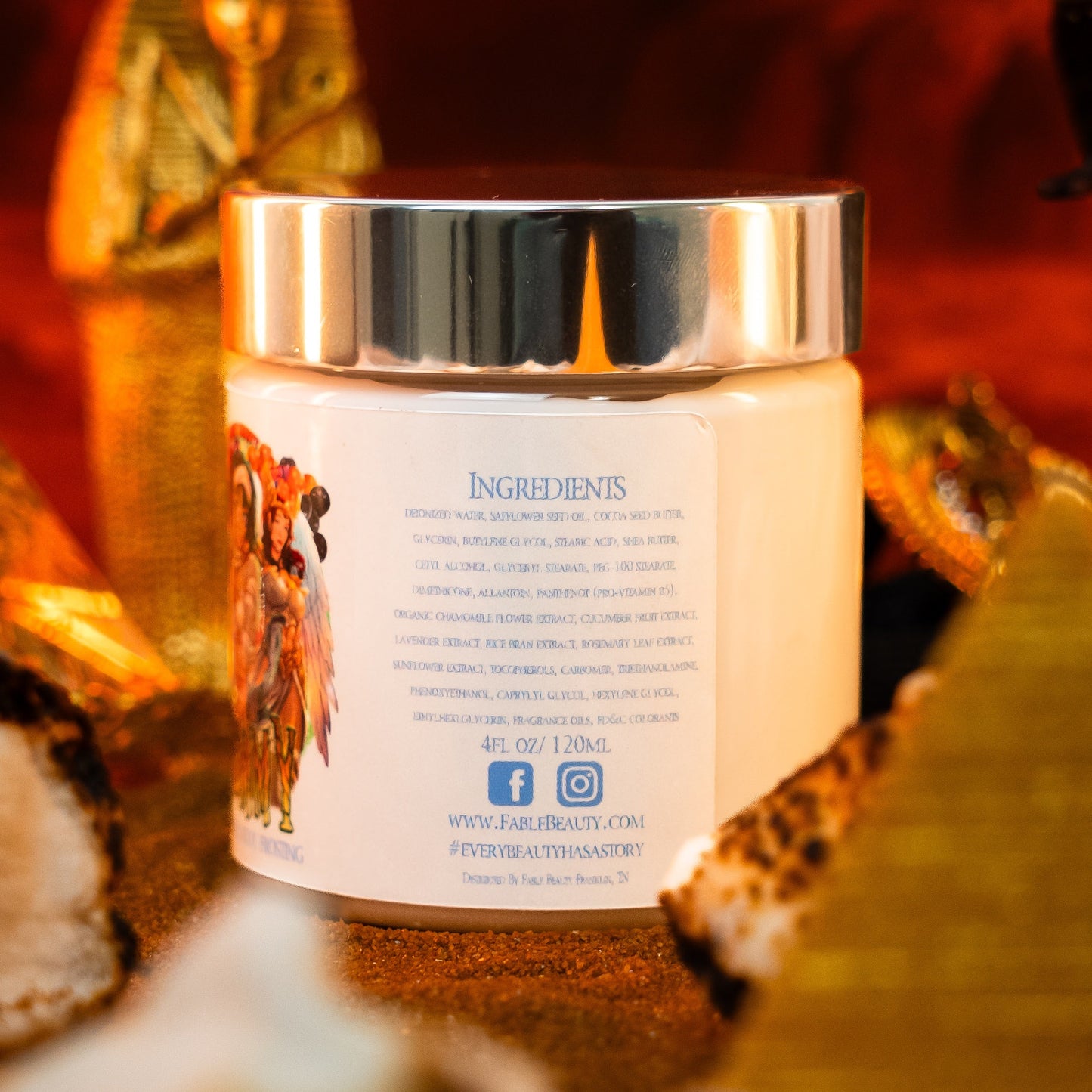 The Mummy - Body Frosting - Rich Sandalwood, Marshmallow Crème, Dark Amber