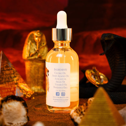The Mummy - Hair Oil Elixir - Rich Sandalwood, Marshmallow Crème, Dark Amber