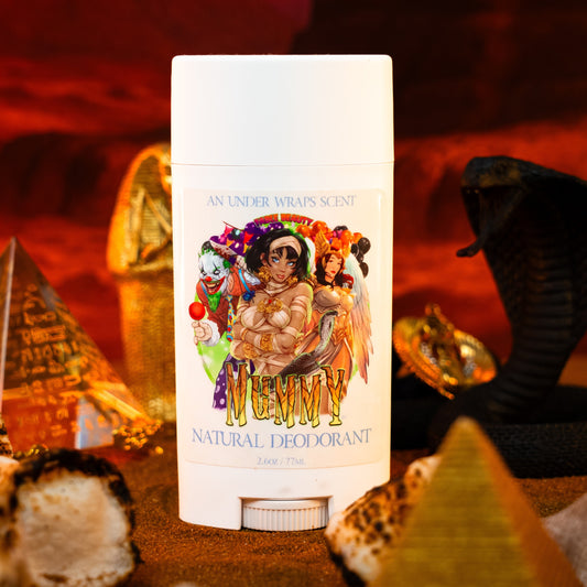 The Mummy - Natural Deodorant - Rich Sandalwood, Marshmallow Crème, Dark Amber