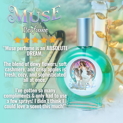 The Muse - Perfume - Dewy Florals, Cashmere, Honeycrisp Apple