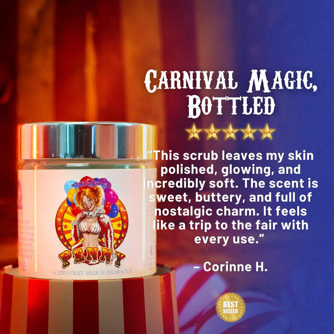 Penny - Magical Sugar Scrub - Toffee Bits, Caramel Popcorn, White Chocolate