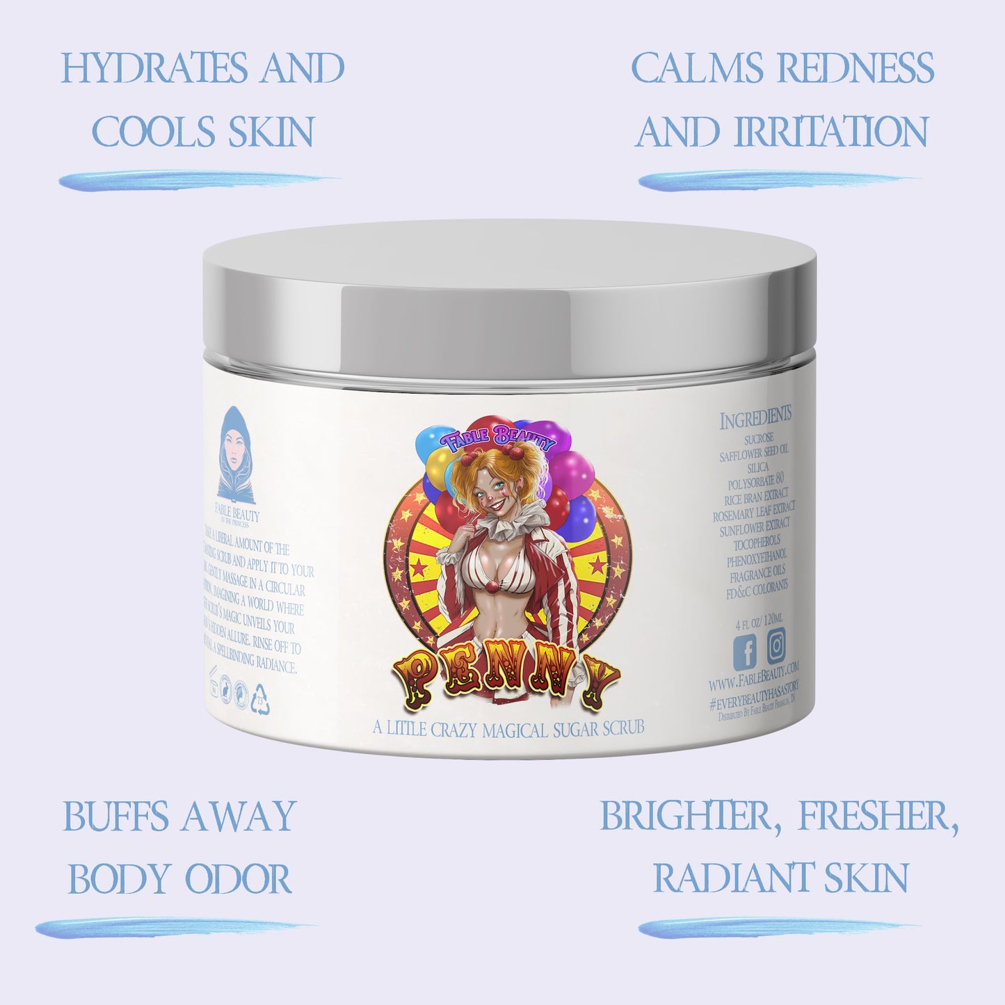 Penny - Magical Sugar Scrub - Toffee Bits, Caramel Popcorn, White Chocolate