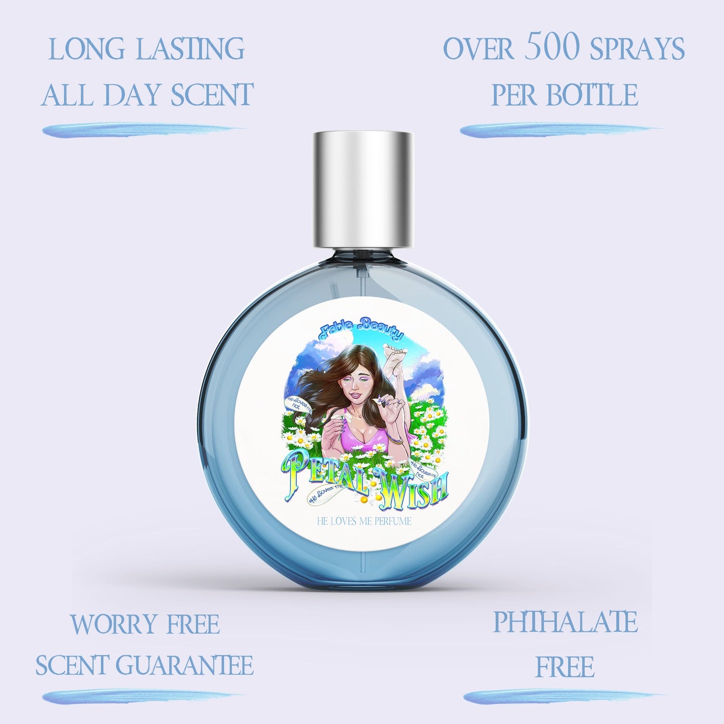 Petal Wish - Beauty Box - Sprouted Daisies, Airy Clean Cotton, Fresh Fields