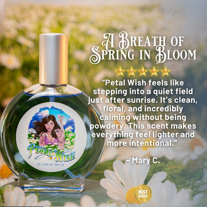 Petal Wish - Beauty Box - Sprouted Daisies, Airy Clean Cotton, Fresh Fields
