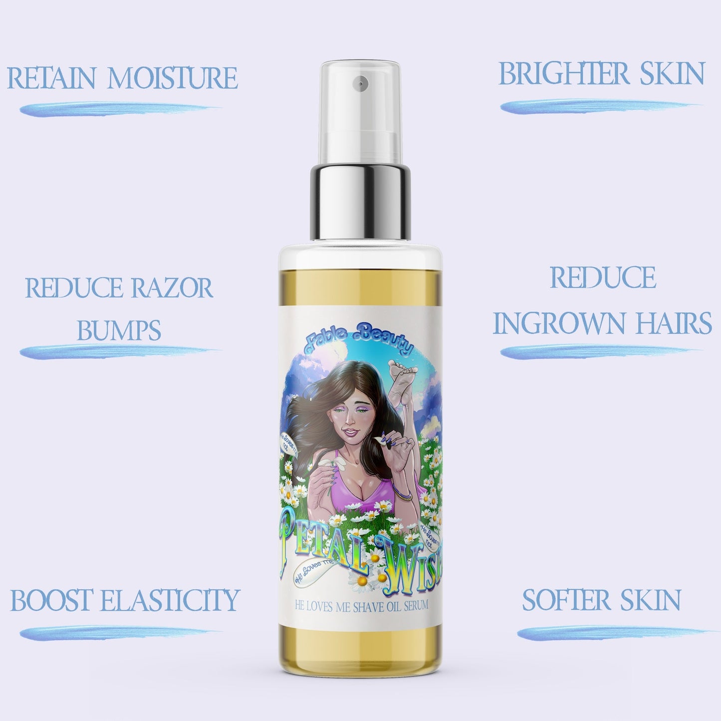 Petal Wish - Beauty Box - Sprouted Daisies, Airy Clean Cotton, Fresh Fields