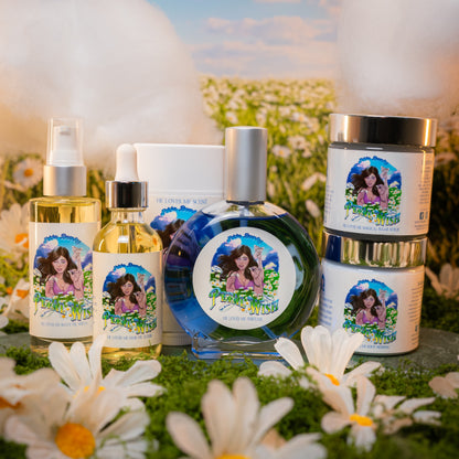 Petal Wish - Beauty Box - Sprouted Daisies, Airy Clean Cotton, Fresh Fields