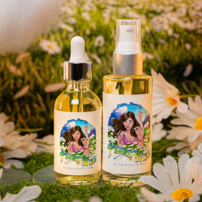 Petal Wish - Razor and Radiance Duo - Sprouted Daisies, Airy Clean Cotton, Fresh Fields