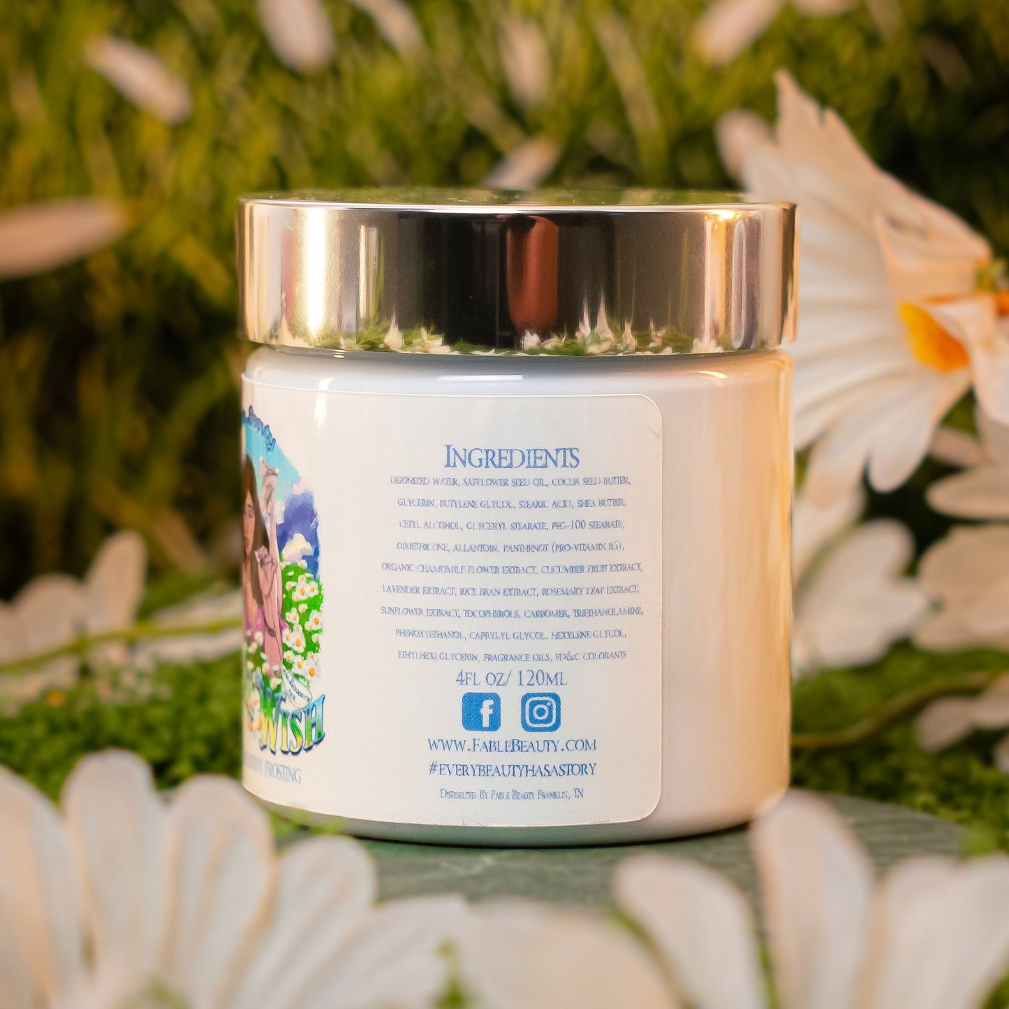 Petal Wish - Body Frosting - Sprouted Daisies, Airy Clean Cotton, Fresh Fields