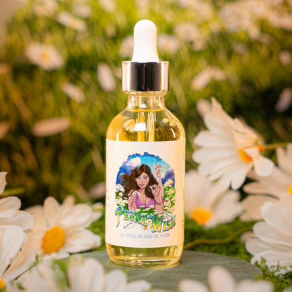Petal Wish - Hair Oil Elixir - Sprouted Daisies, Airy Clean Cotton, Fresh Fields