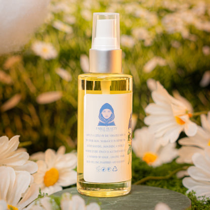 Petal Wish - Shave Oil Serum - Sprouted Daisies, Airy Clean Cotton, Fresh Fields