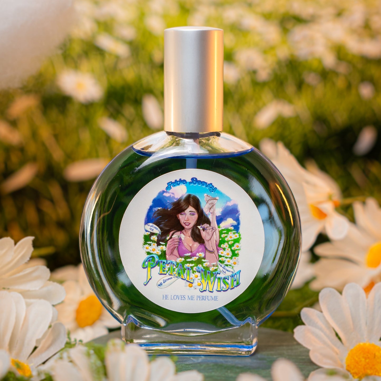 Petal Wish - Perfume - Sprouted Daisies, Airy Clean Cotton, Fresh Fields
