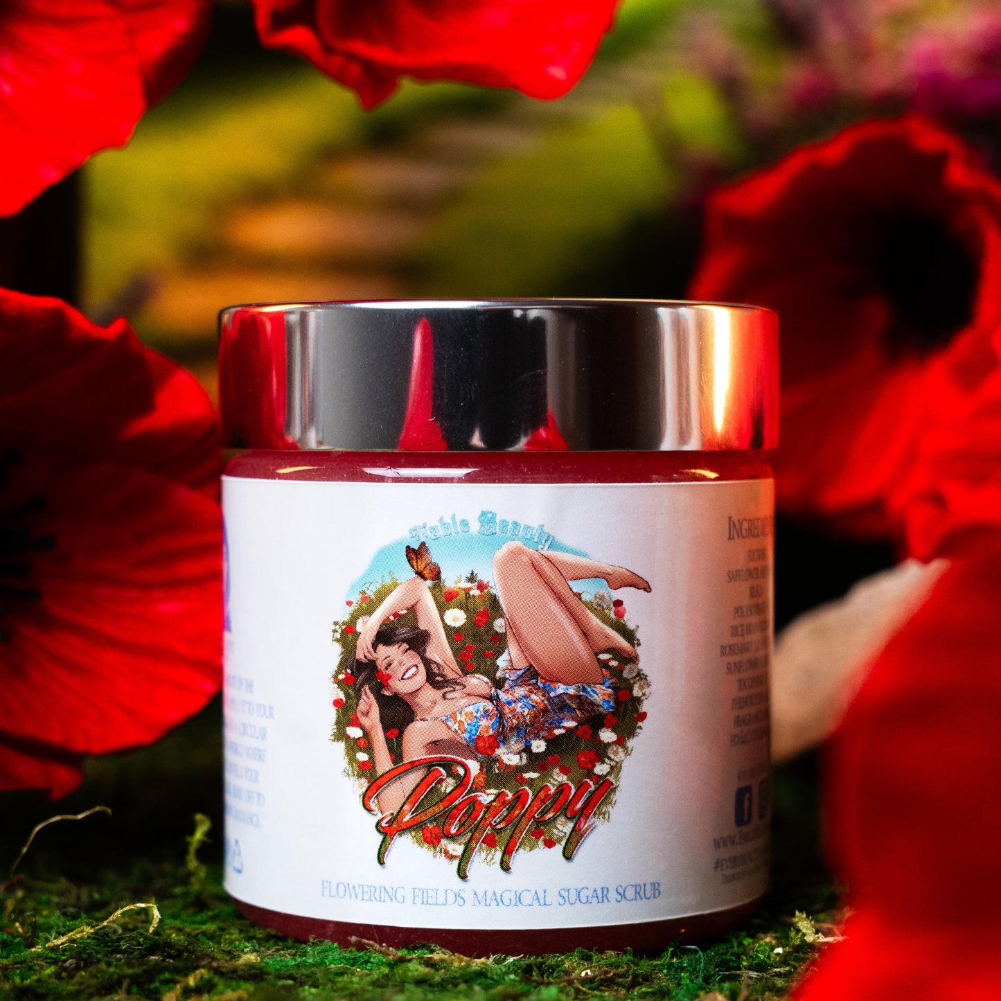 Poppy - Magical Sugar Scrub - Wild Poppies, Honeyed Fig, Delicate Pear