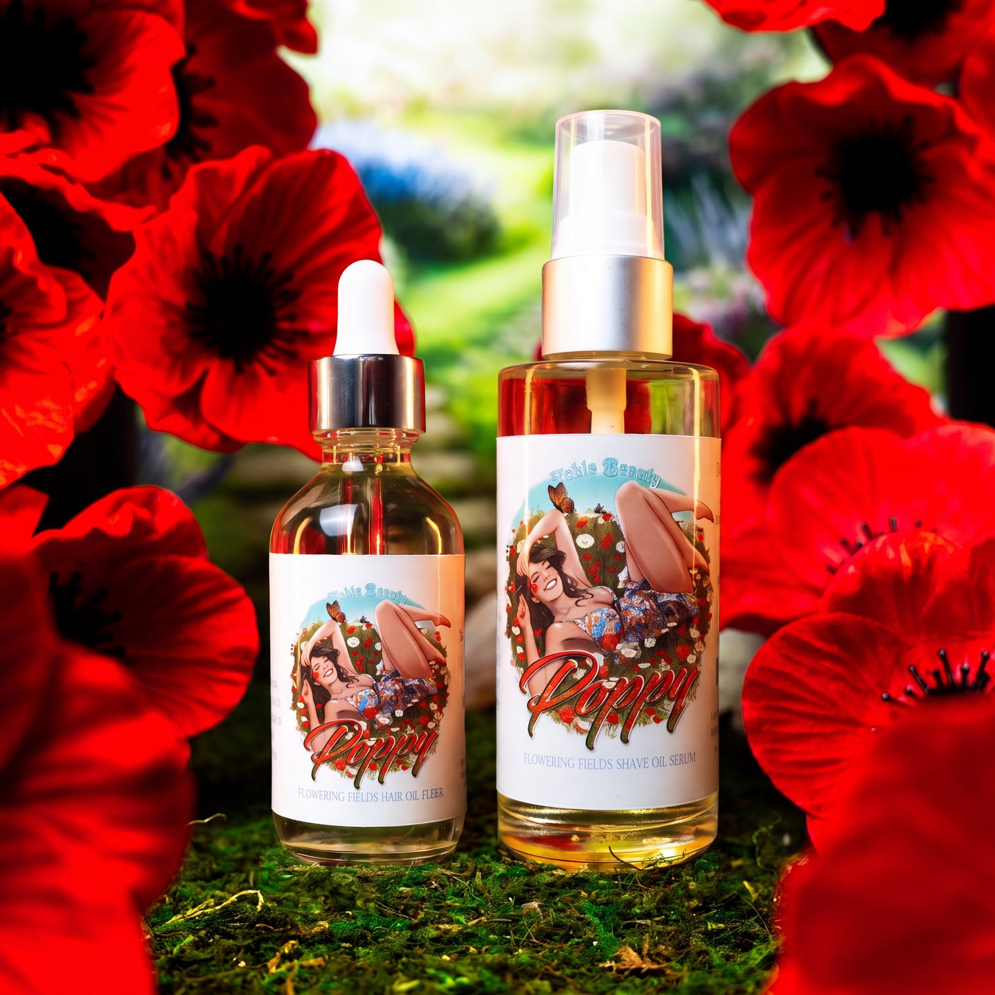 Poppy - Razor and Radiance Duo - Wild Poppies, Honeyed Fig, Delicate Pear