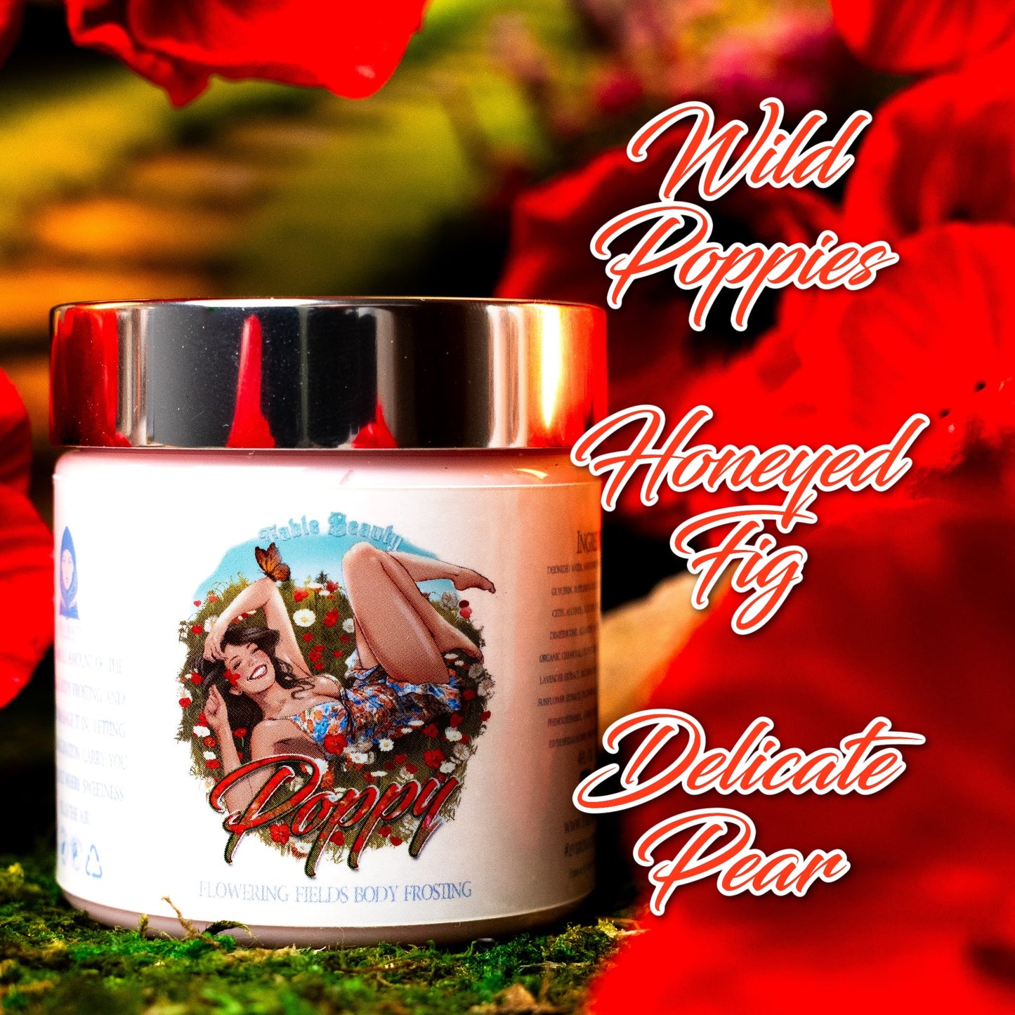 Poppy - Body Frosting - Wild Poppies, Honeyed Fig, Delicate Pear