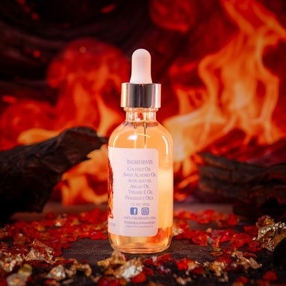 Pyra - Hair Oil Elixir - Smooth Palo Santo, Invigorating Mandarin, Coconut Shavings