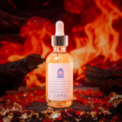 Pyra - Hair Oil Elixir - Smooth Palo Santo, Invigorating Mandarin, Coconut Shavings