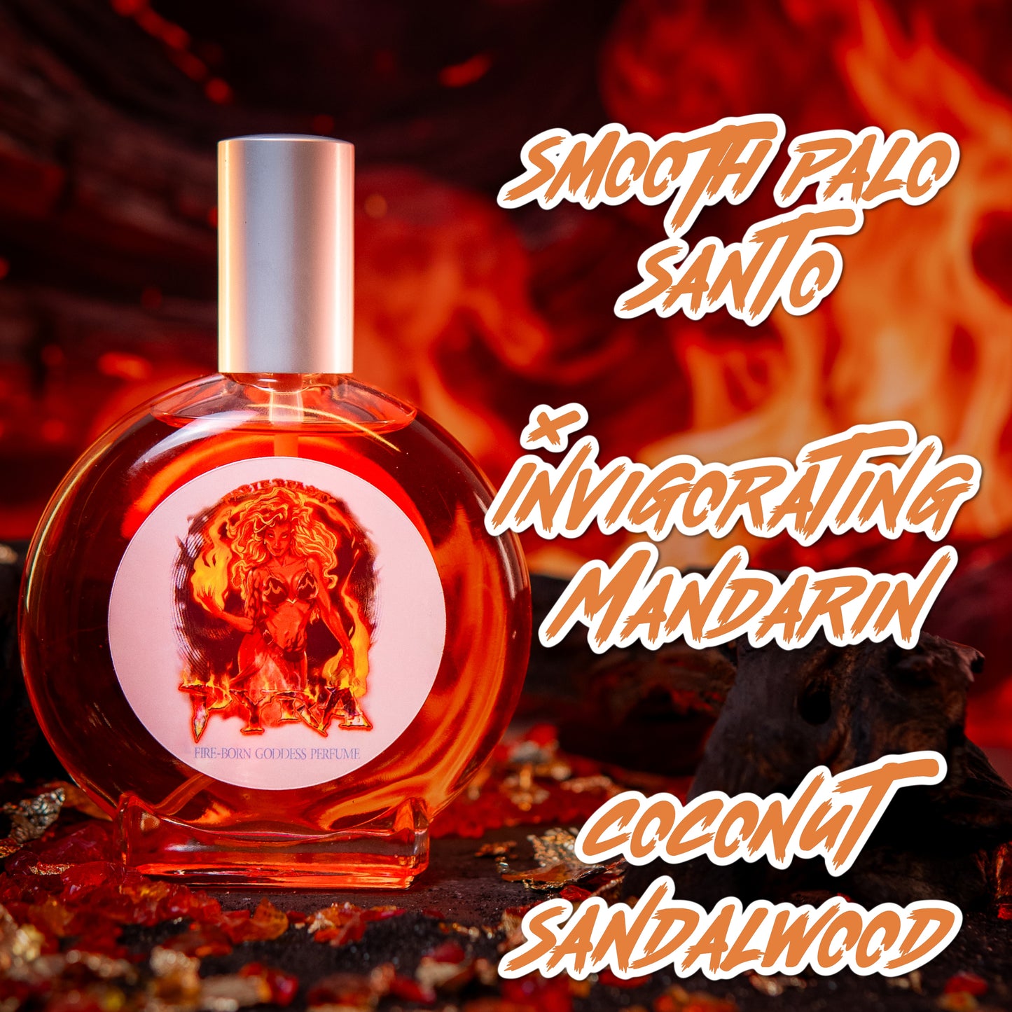 Pyra - Beauty Box - Smooth Palo Santo, Invigorating Mandarin, Coconut Shavings