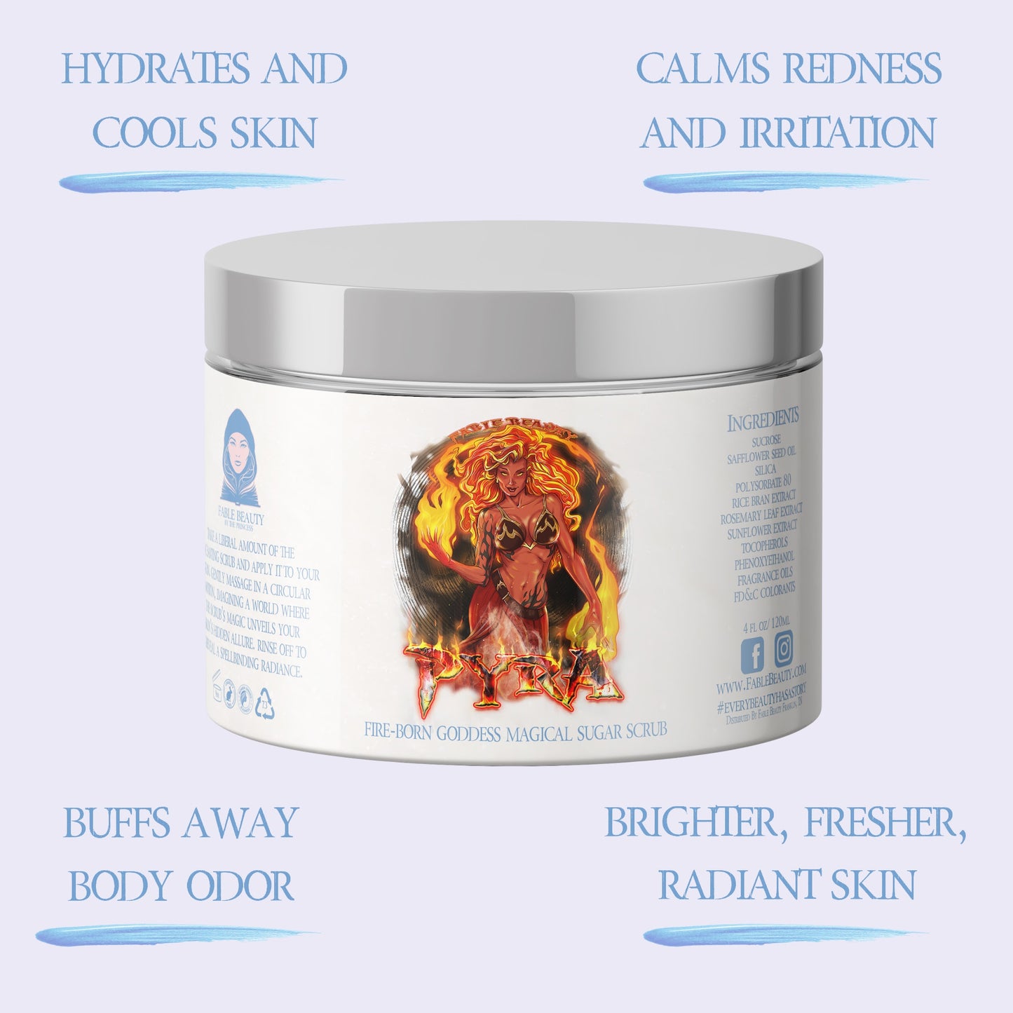 Pyra - Beauty Box - Smooth Palo Santo, Invigorating Mandarin, Coconut Shavings