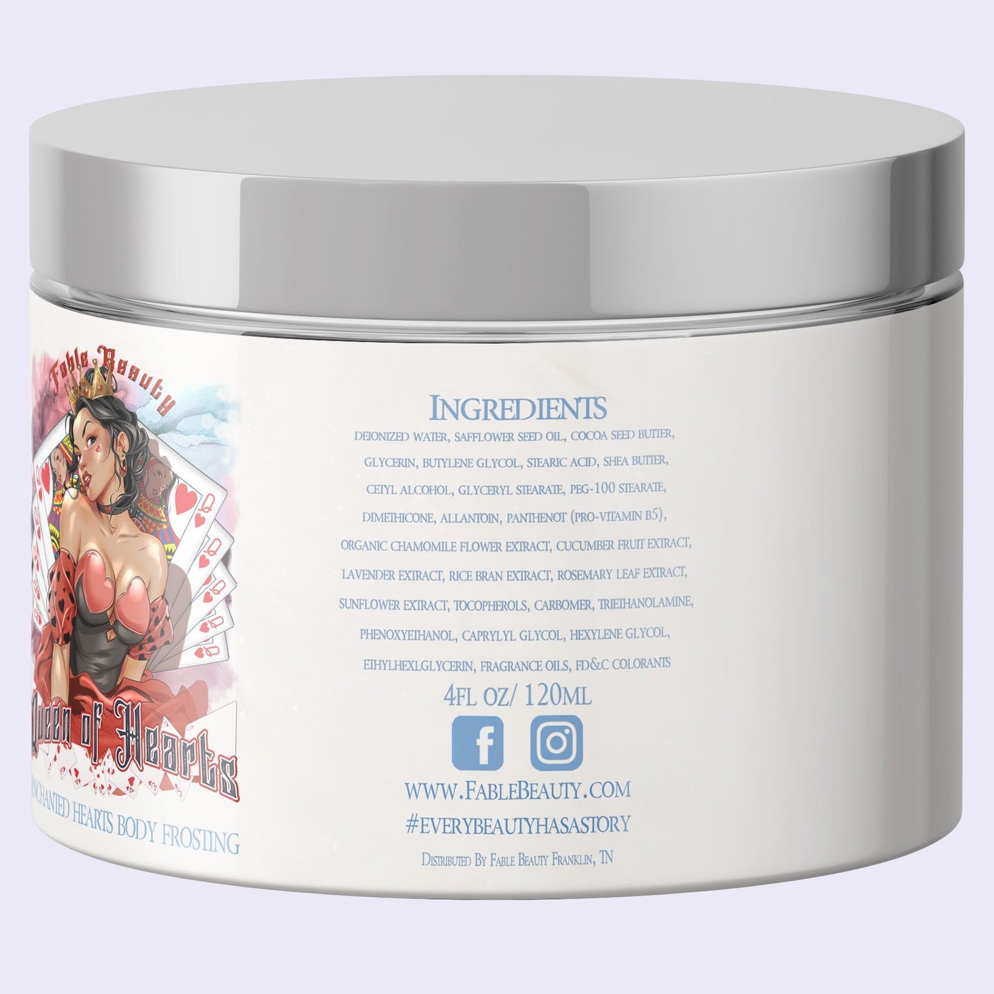 Queen Of Hearts - Body Frosting