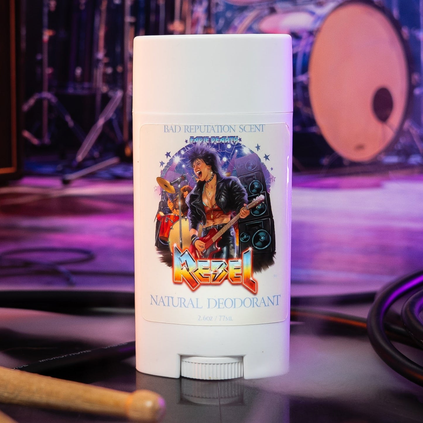 Rebel - Natural Deodorant - Dark Spiced Cola, Midnight Cherry, Velvet Whiskey