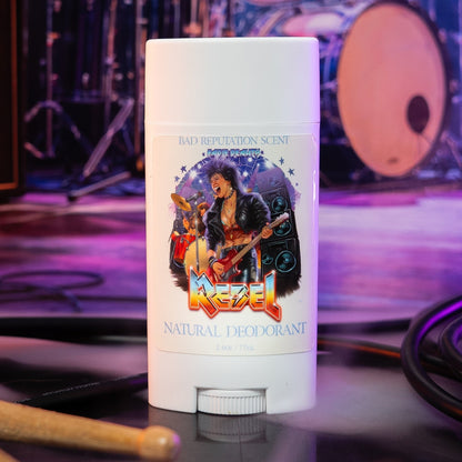 Rebel - Natural Deodorant - Dark Spiced Cola, Midnight Cherry, Velvet Whiskey
