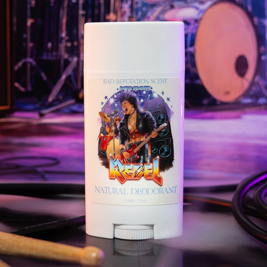 Rebel - Natural Deodorant - Dark Spiced Cola, Midnight Cherry, Velvet Whiskey