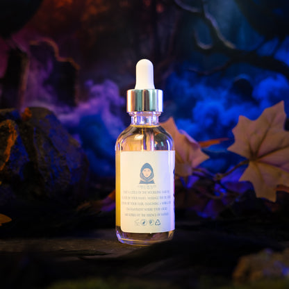 Raven - Hair Oil Elixir - Fresh Gingerbread, Bourbon Soaked Vanilla, Sugary Icing