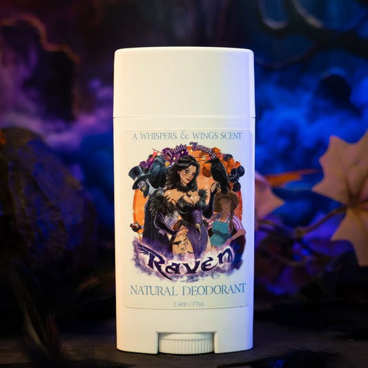 Raven - Natural Deodorant - Fresh Gingerbread, Bourbon Soaked Vanilla, Sugary Icing