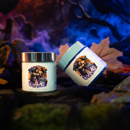 Raven - Polish & Pamper Duo - Fresh Gingerbread, Bourbon Soaked Vanilla, Sugary Icing