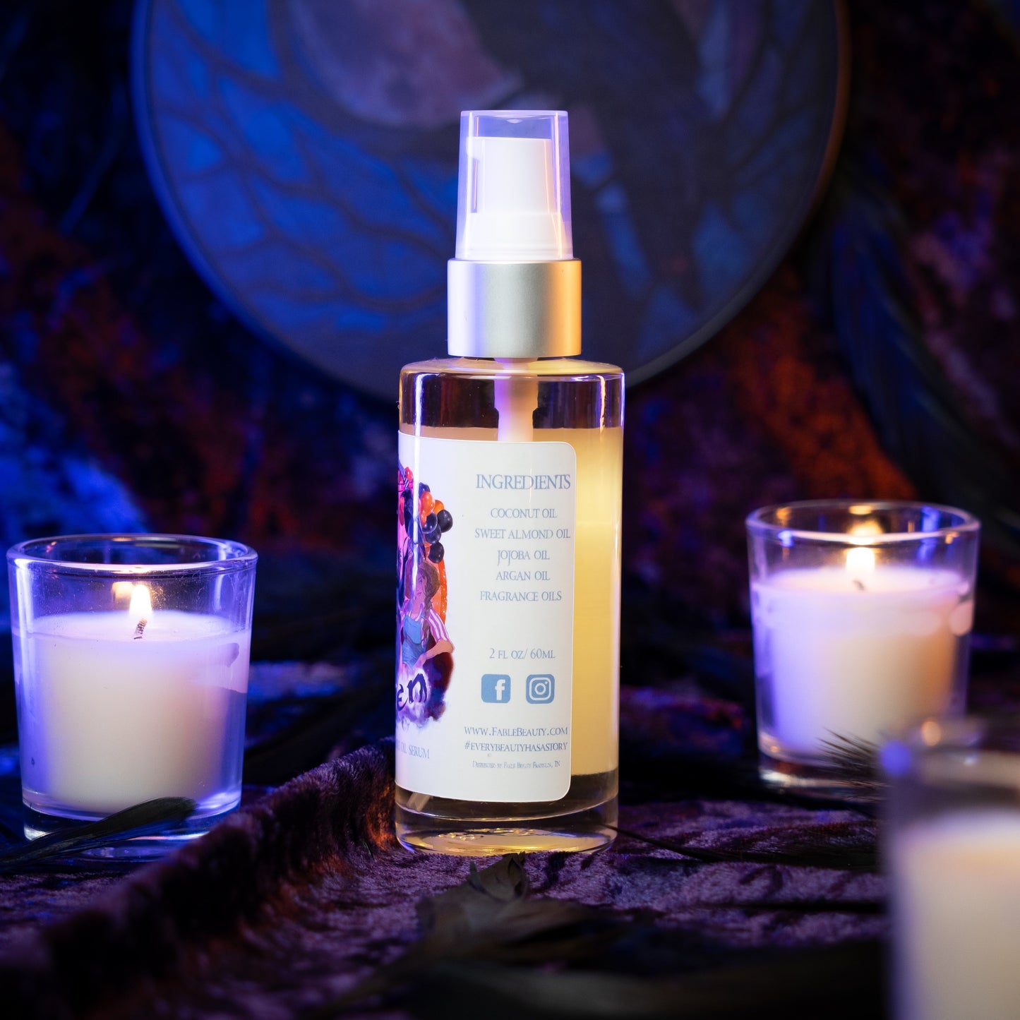 Raven - Shave Oil Serum - Fresh Gingerbread, Bourbon Soaked Vanilla, Sugary Icing