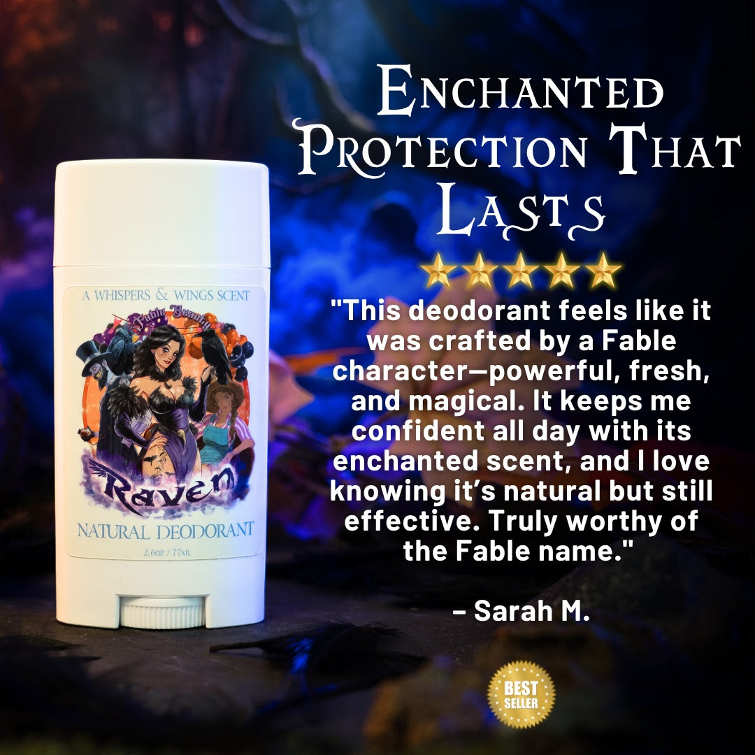 Raven - Fragrance & Function Duo - Fresh Gingerbread, Bourbon Soaked Vanilla, Sugary Icing
