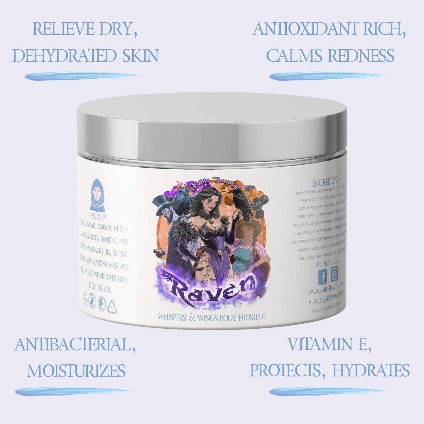 Raven - Beauty Box - Fresh Gingerbread, Bourbon Soaked Vanilla, Sugary Icing