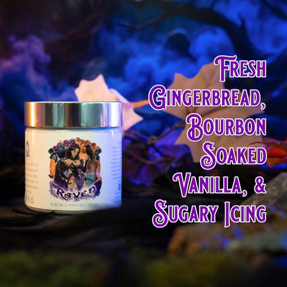 Raven - Body Frosting - Fresh Gingerbread, Bourbon Soaked Vanilla, Sugary Icing