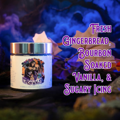 Raven - Magical Sugar Scrub - Fresh Gingerbread, Bourbon Soaked Vanilla, Sugary Icing