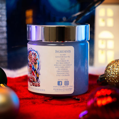 Sandy Claws - Magical Sugar Scrub - Warm Pumpkin Spice, Creamy Peppermint, Cozy Warm Vanilla