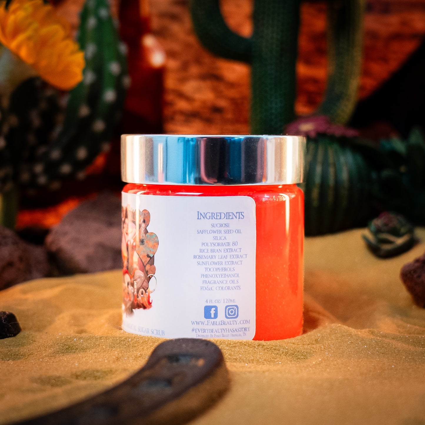 Scarlet - Magical Sugar Scrub - Whiskey Barrels, Maraschino Cherry, Orange Zest