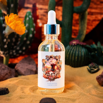 Scarlet - Hair Oil Elixir - Whiskey Barrels, Maraschino Cherry, Orange Zest