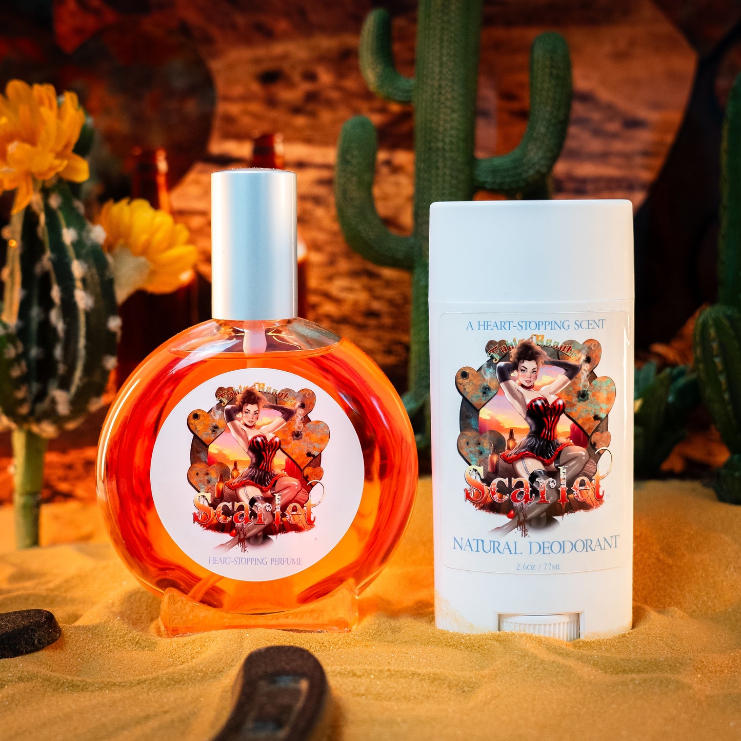 Scarlet - Fragrance & Function Duo - Whiskey Barrels, Maraschino Cherry, Orange Zest