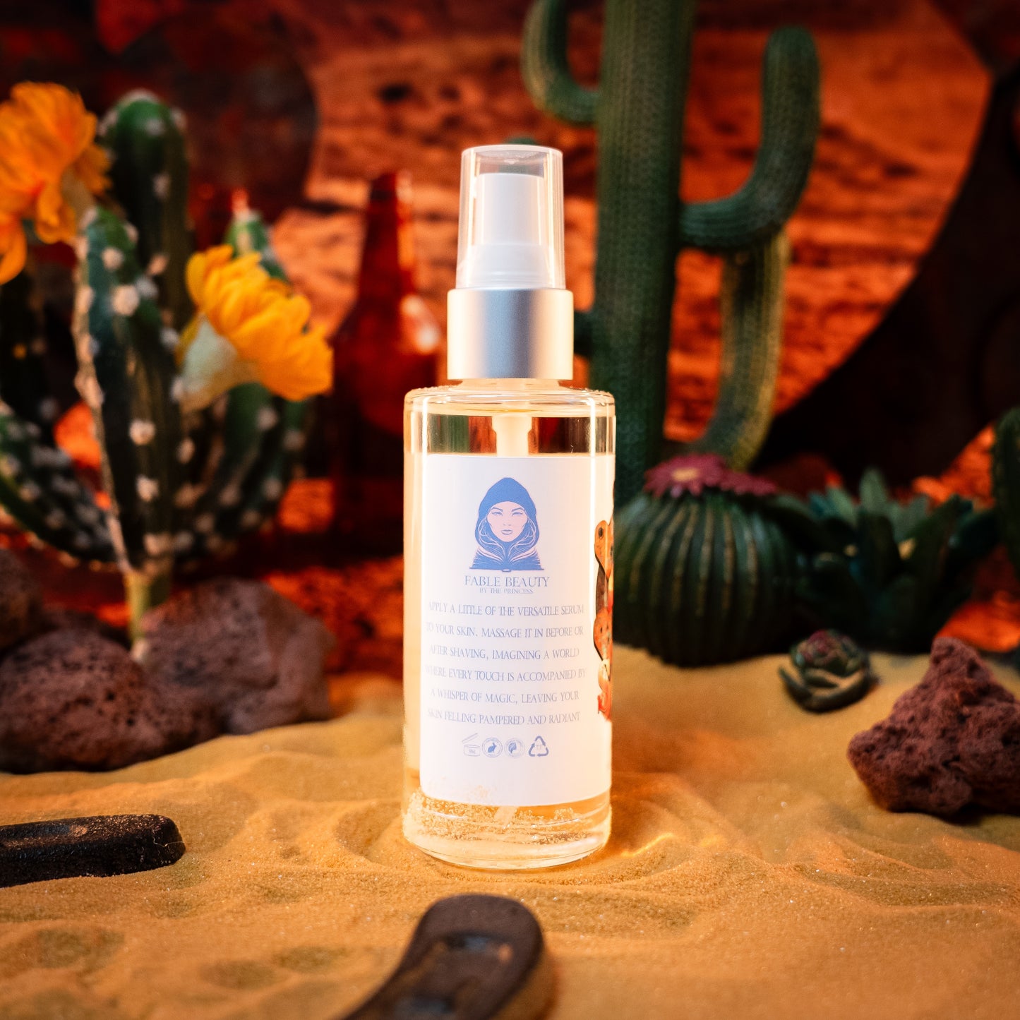 Scarlet - Shave Oil Serum - Whiskey Barrels, Maraschino Cherry, Orange Zest