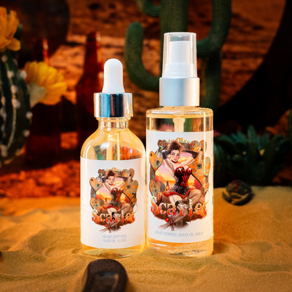 Scarlet - Razor and Radiance Duo - Whiskey Barrels, Maraschino Cherry, Orange Zest