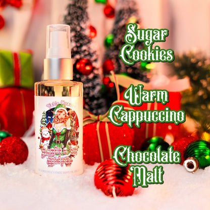 Santa's Lil' Helper - Shave Oil Serum - Sugar Cookies, Warm Cappuccino, & Chocolate Malt