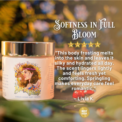Springling - Body Frosting - Pear Juice, Ethereal Blossoms, Vanilla Whisper