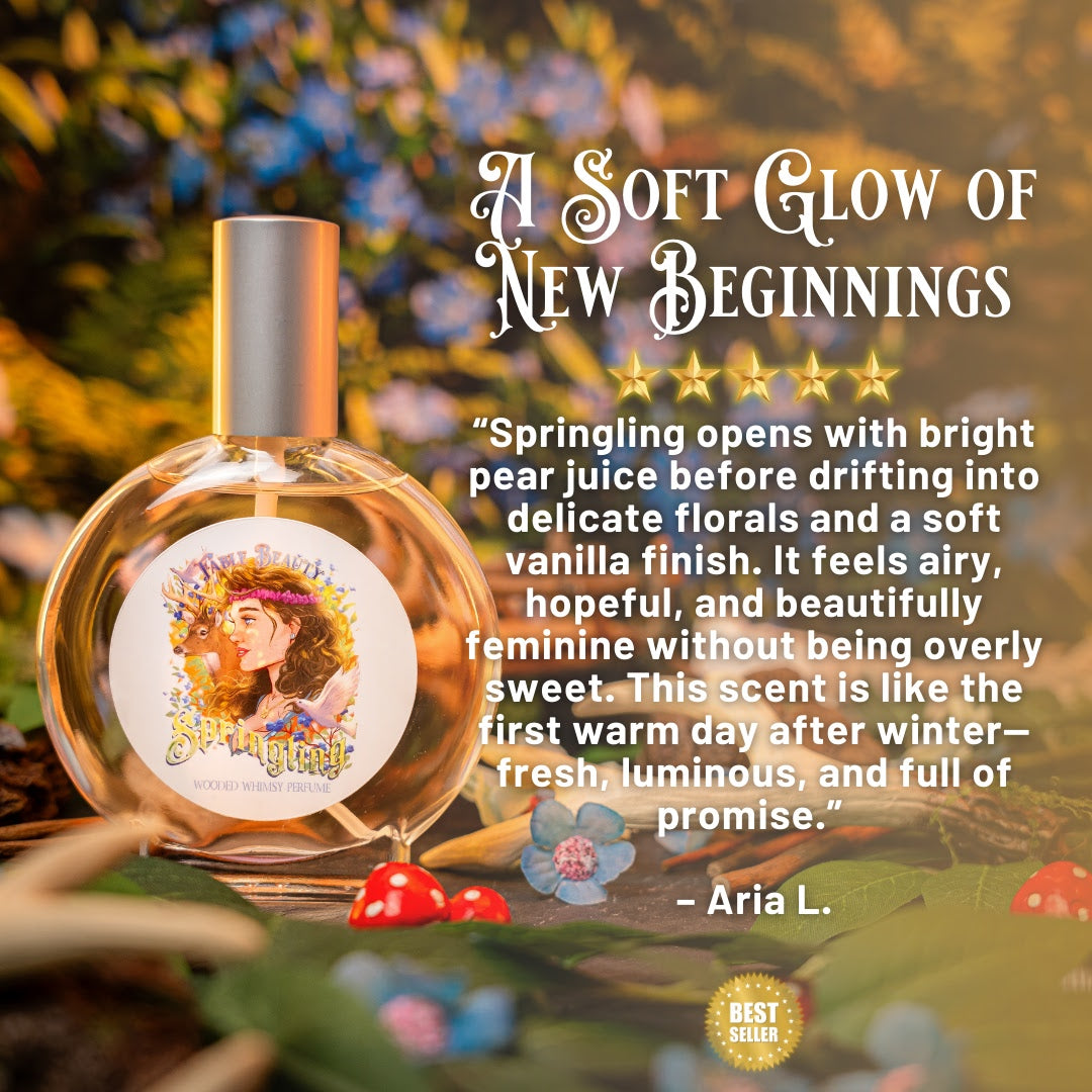 Springling - Perfume - Pear Juice, Ethereal Blossoms, Vanilla Whisper