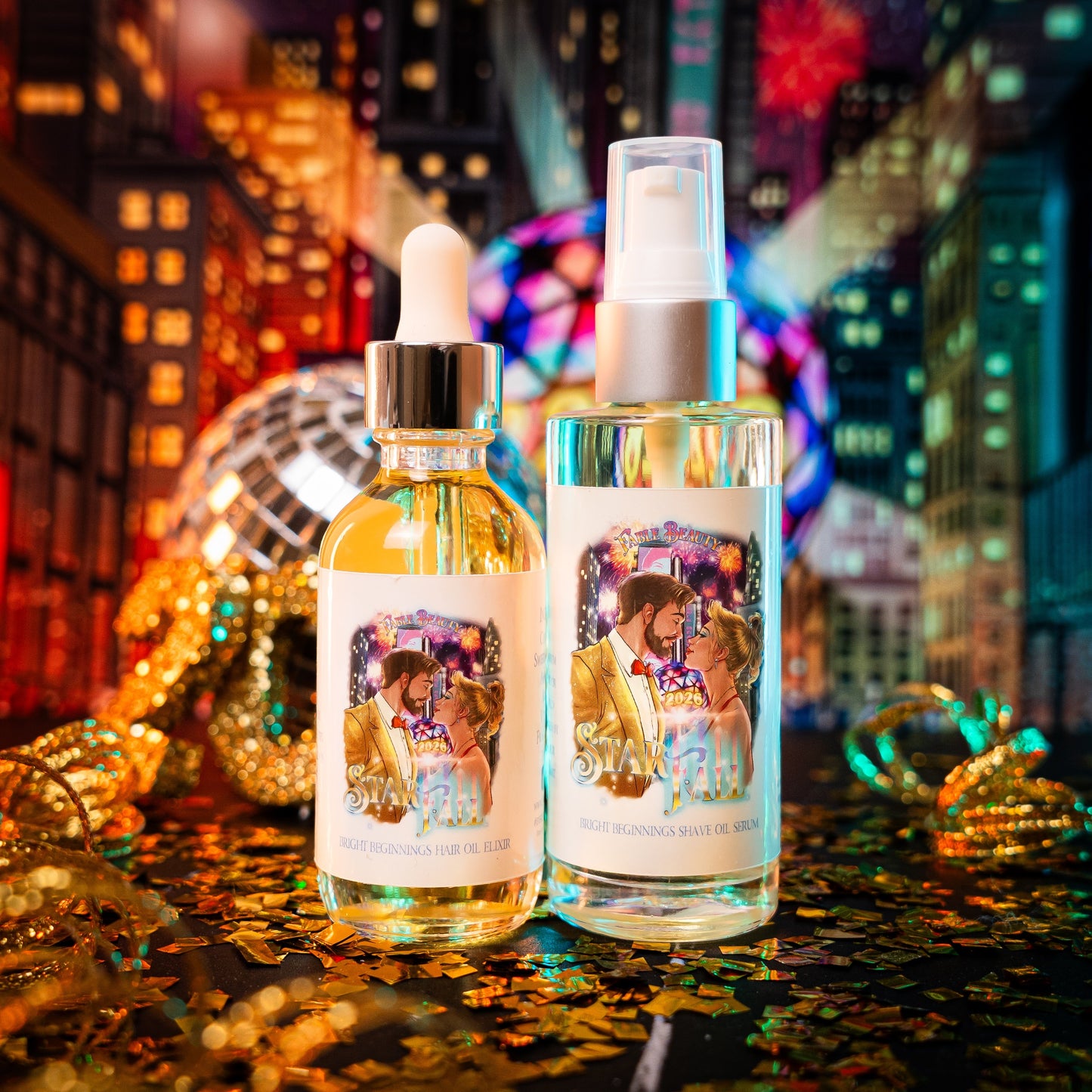 Starfall - Razor and Radiance Duo - Vanilla Tonka, Whipped Cocoa Butter, Sugared Citrus